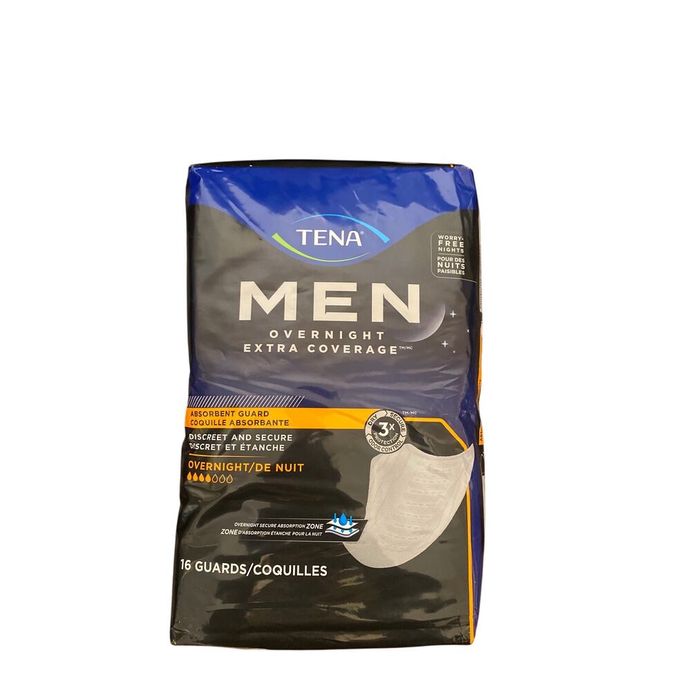 Tena Men Overnight Extra Coverage, Count 16
CodeBoxA